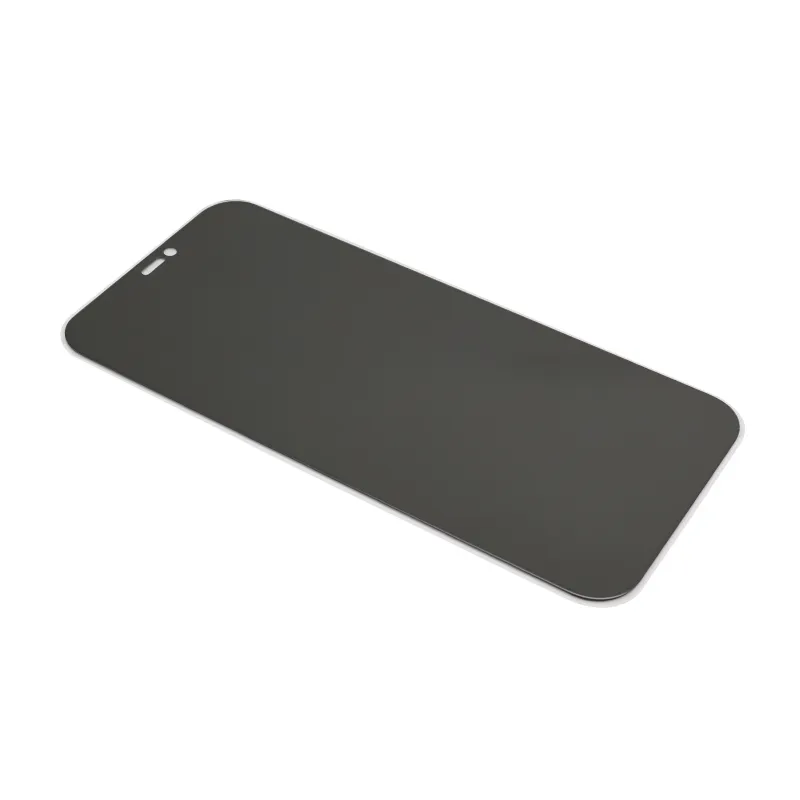 Folija za zastitu ekrana GLASS PRIVACY 2.5D full glue za Iphone 12/12 Pro (6.1) crna