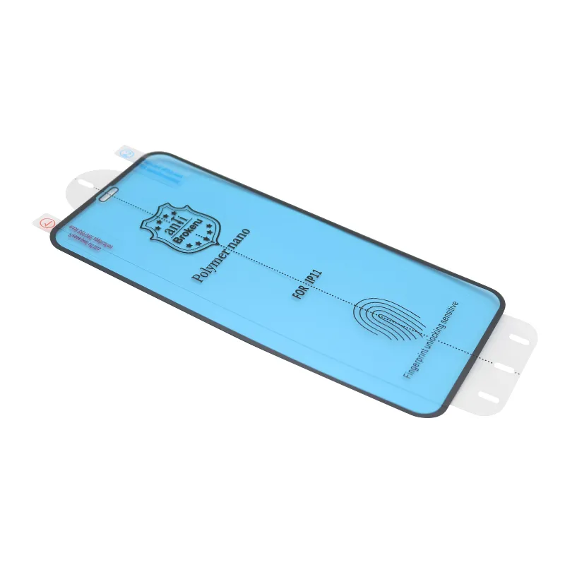 Folija za zastitu ekrana POLYMER NANO za Iphone 11 crna