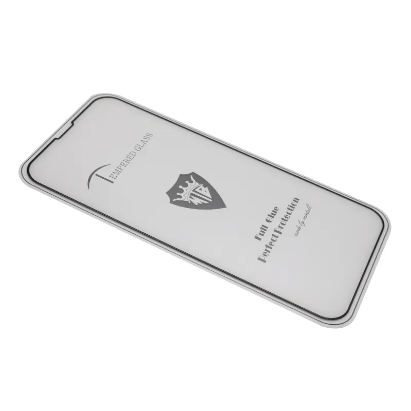 Folija za zastitu ekrana GLASS 2.5D za Iphone 13/13 Pro/14/16E/17e (6.1) crna