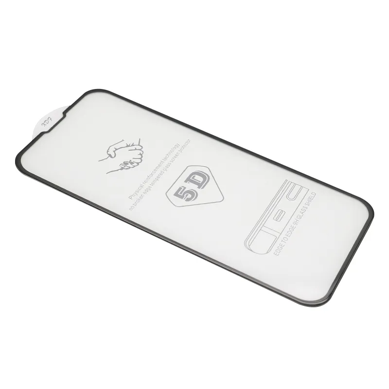 Folija za zastitu ekrana GLASS 5D za Iphone 13 mini (5.4) crna