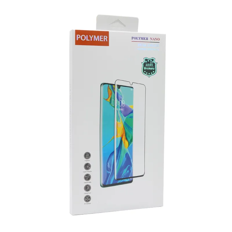 Folija za zastitu ekrana POLYMER NANO za Iphone 13/13 Pro (6.1) crna