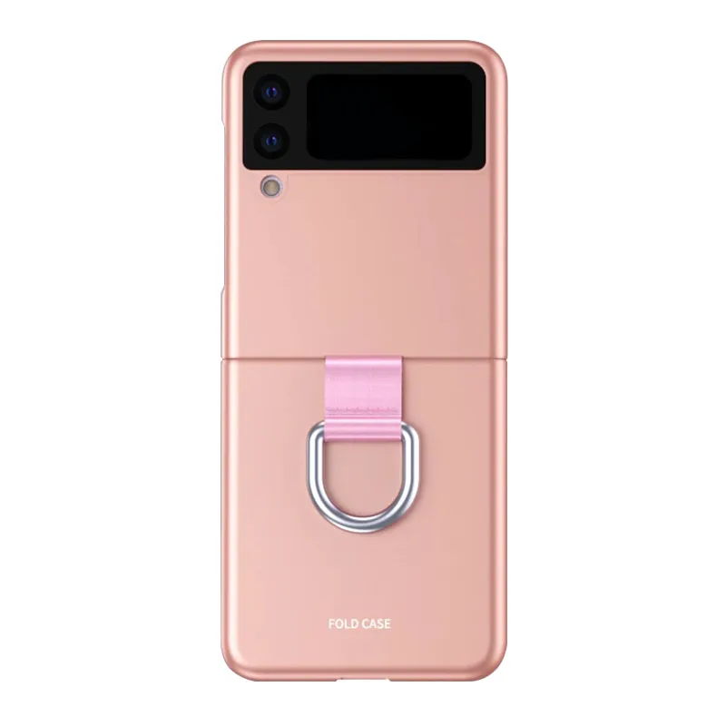 Futrola Elegant fold za Samsung F711B Galaxy Z Flip3 roze