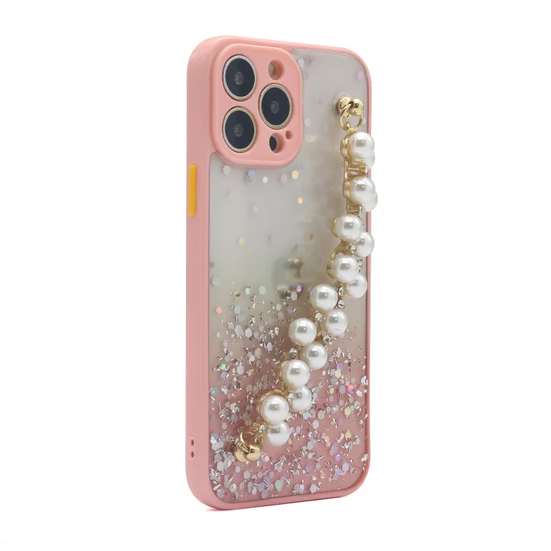Futrola Pearls za iPhone 13 Pro (6.1) pink