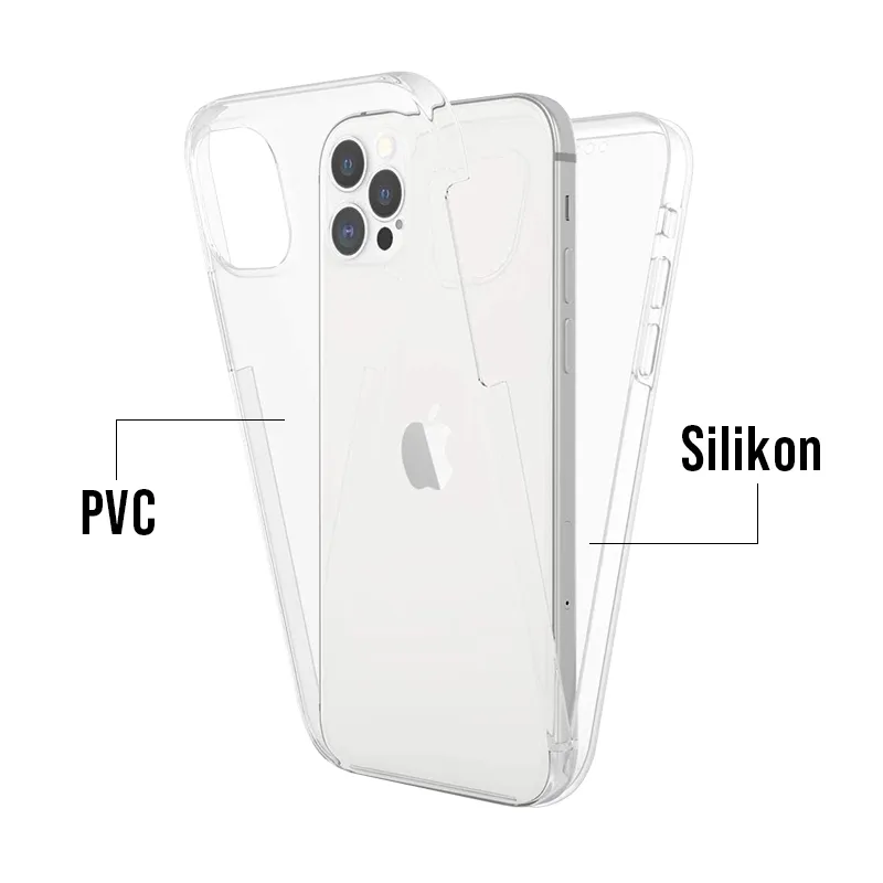 Futrola silikon Clear 360 za Iphone X providna (bela)