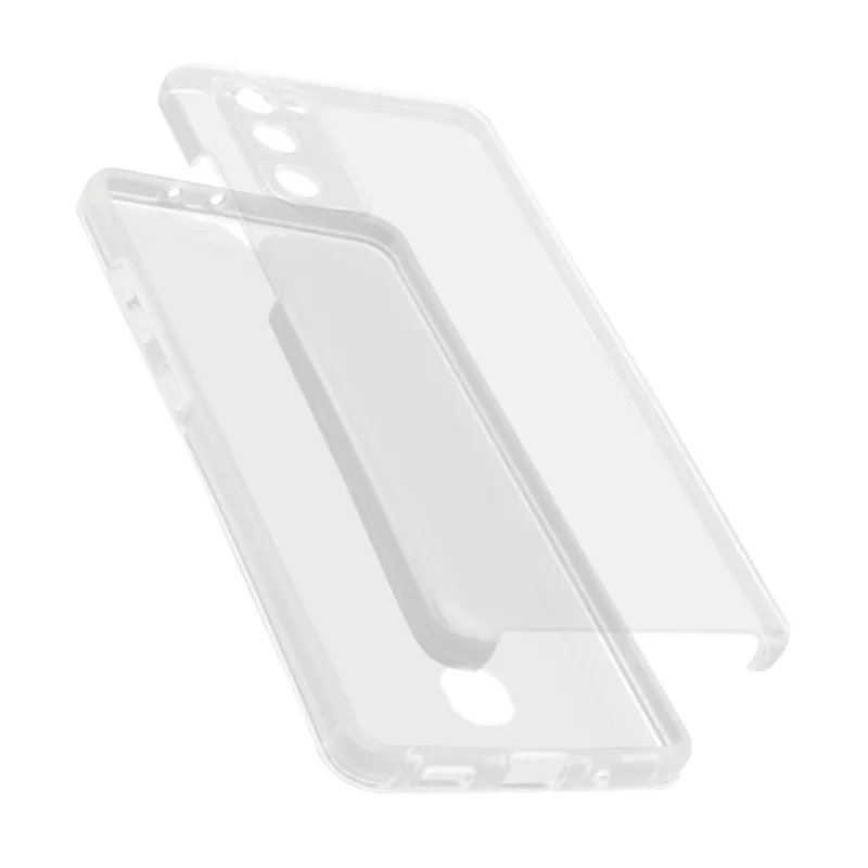 Futrola silikon Clear 360 za Samsung G991F Galaxy S30/S21 providna (bela)