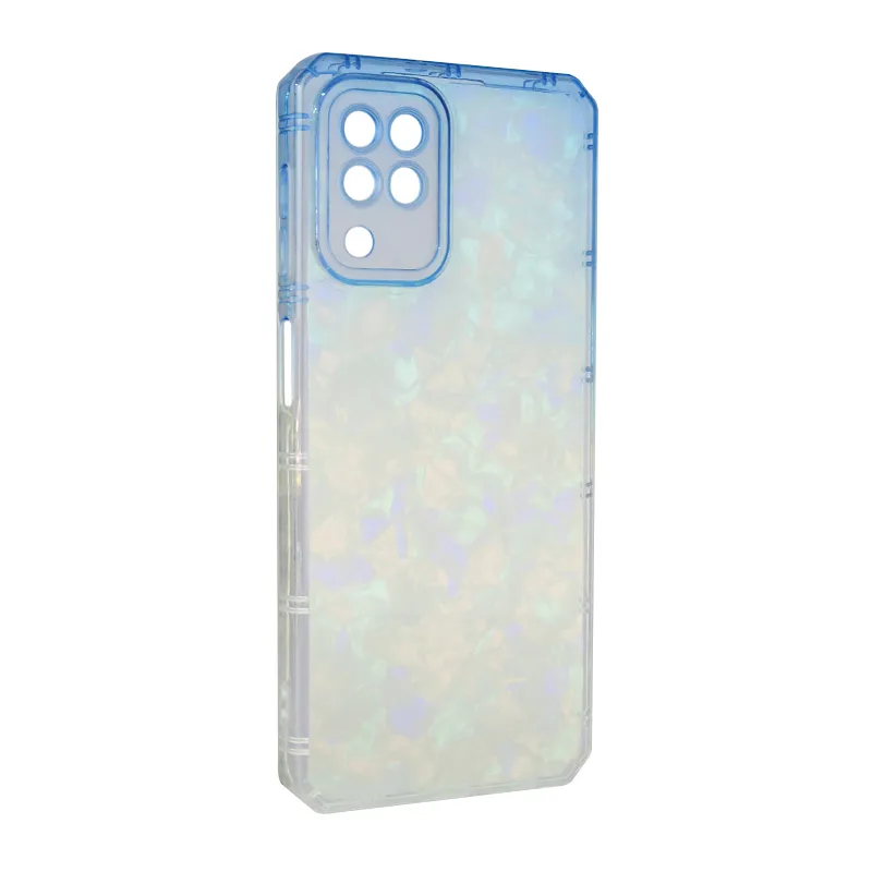 Futrola Crystal ombre za Samsung A225F Galaxy A22 4G plava