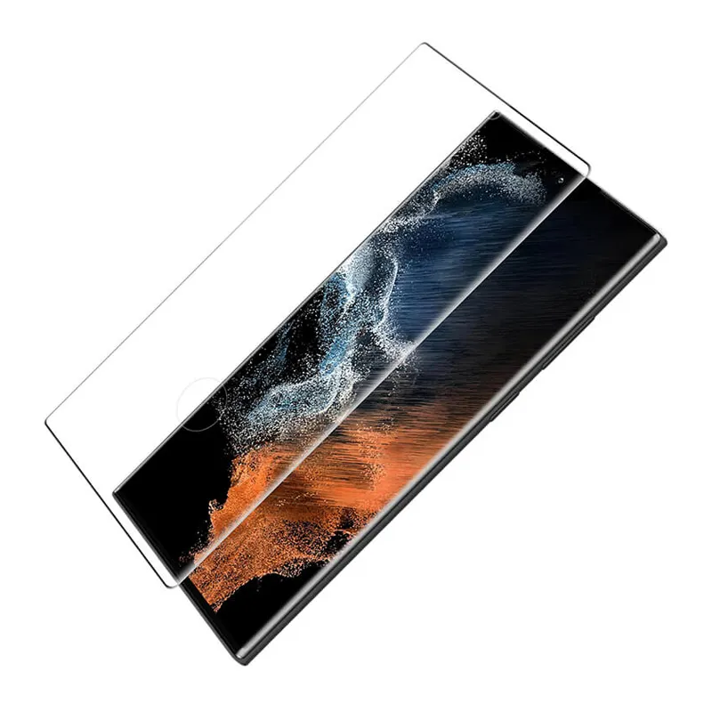 Folija za zastitu ekrana GLASS NILLKIN za Samsung Galaxy S22 Ultra 3D CP+ MAX crna