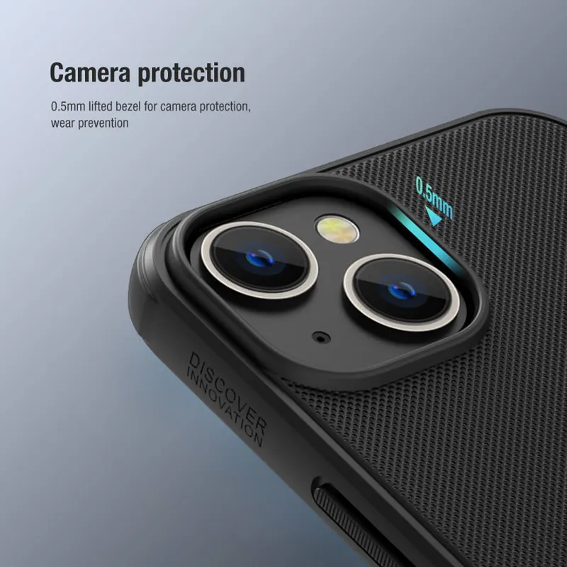 Futrola NILLKIN SUPER FROST PRO za iPhone 14 Plus (6.7) crna