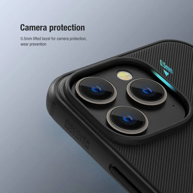 Futrola NILLKIN SUPER FROST PRO za iPhone 14 Pro (6.1) crna