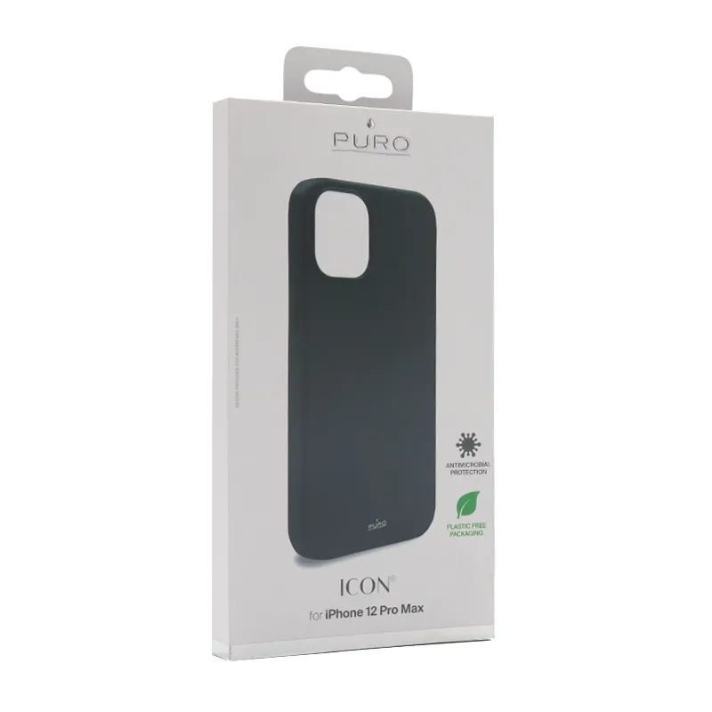 Futrola PURO ICON za iPhone 12 Pro Max (6.7) crna