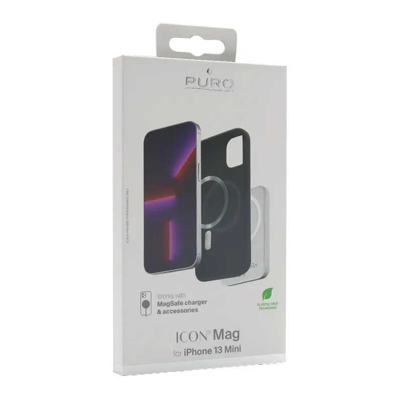 Futrola PURO ICON MAGSAFE za iPhone 13 Mini (5.4) crna