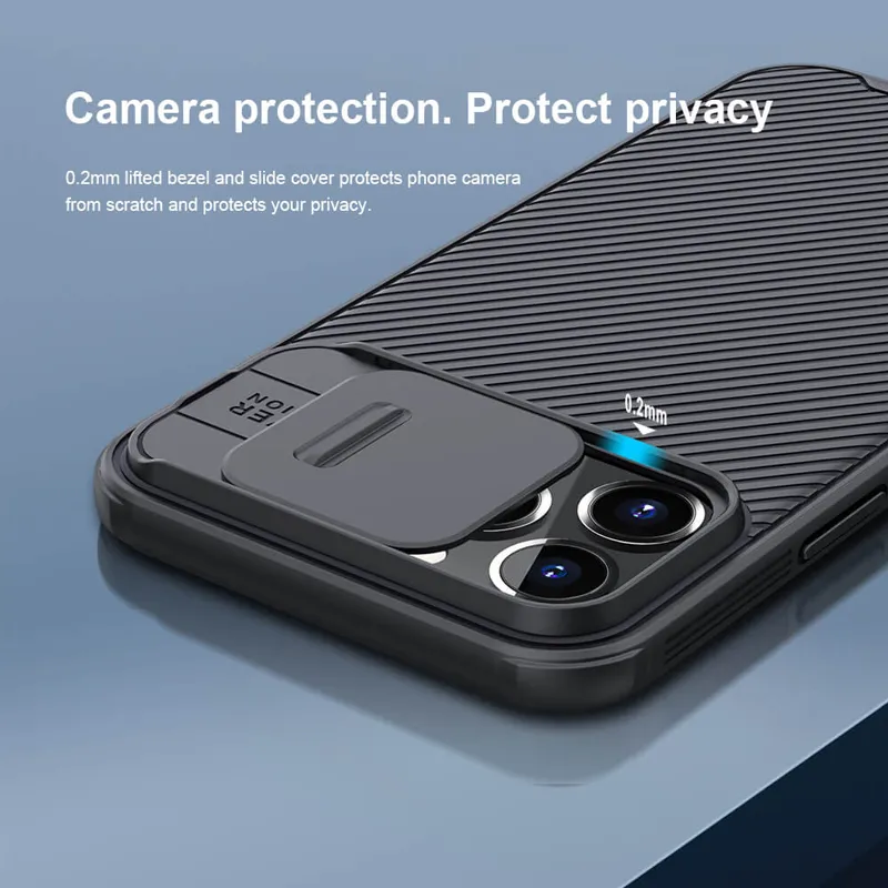 Futrola Nillkin Cam Shield Pro za iPhone 14 Pro (6.1) crna