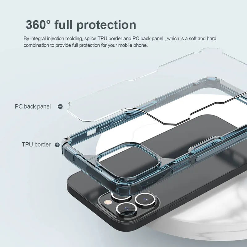 Futrola NILLKIN NATURE PRO za iPhone 14 Pro plava
