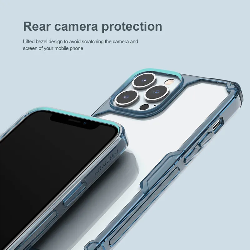 Futrola NILLKIN NATURE PRO za iPhone 14 Pro plava
