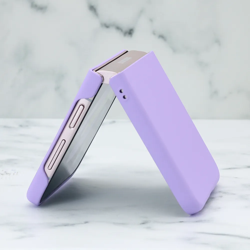 Futrola ELEGANT THIN za Samsung F721B Z Flip 4 ljubicasta