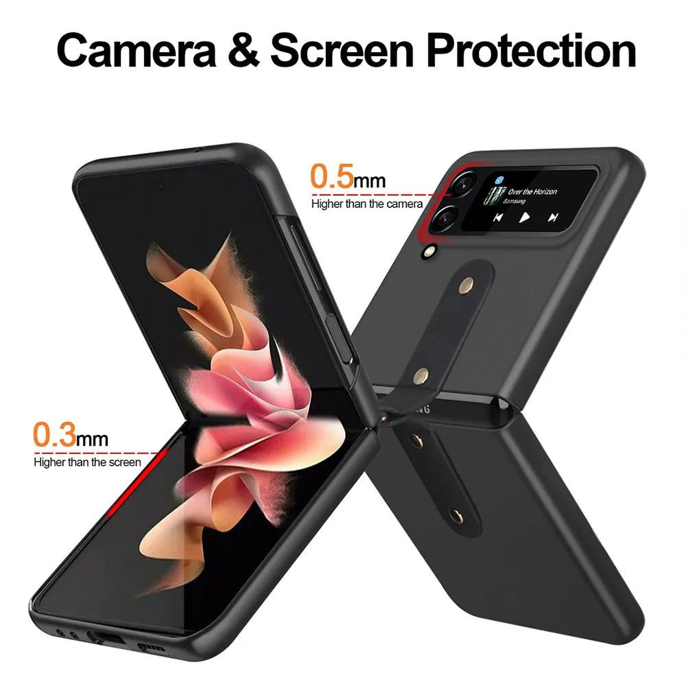 Futrola Slim PC Protective za Samsung F721B Galaxy Z Flip 4 5G ljubicasta