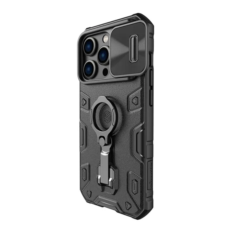 Futrola Nillkin Cam Shield Armor Pro za iPhone 14 Pro (6.1) crna
