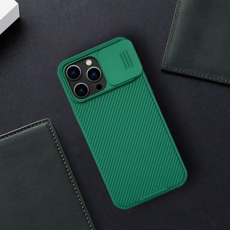 Futrola Nillkin Cam Shield Pro za iPhone 14 Pro Max (6.7) zelena