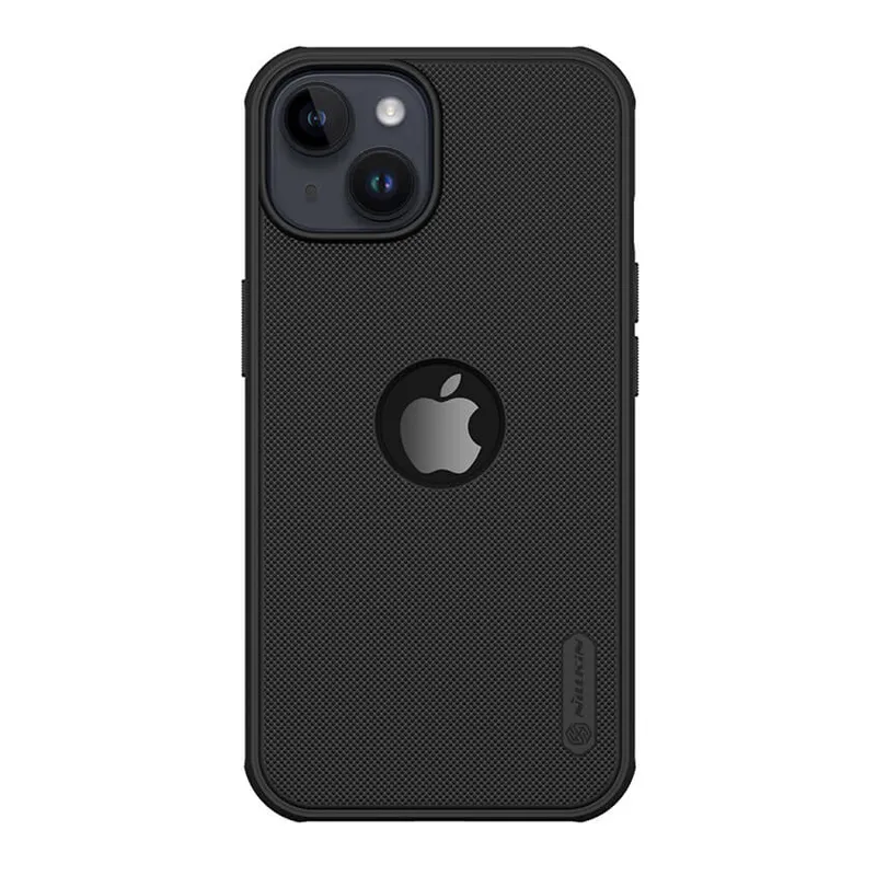 Futrola Nillkin Super Frost Pro za iPhone 14 (6.1) crna (logo cut)