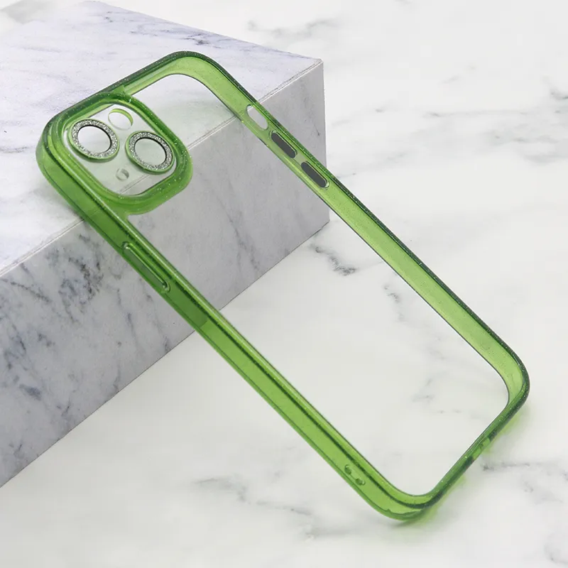 Futrola DIAMOND LENS za iPhone 14 Plus (6.7) zelena