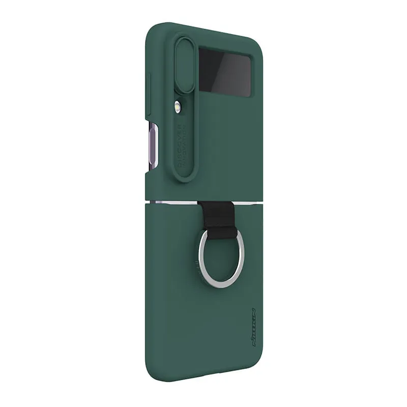 Futrola Nillkin Cam Shield Silky za Samsung F721B Galaxy Z Flip 4 5G zelena