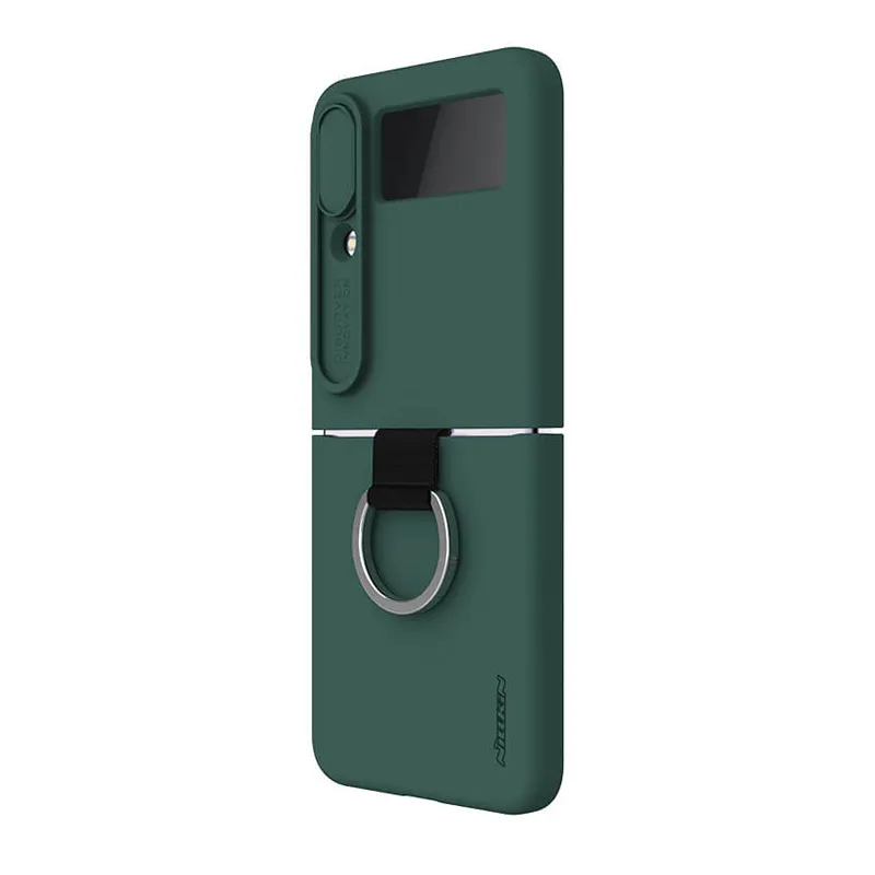 Futrola Nillkin Cam Shield Silky za Samsung F721B Galaxy Z Flip 4 5G zelena