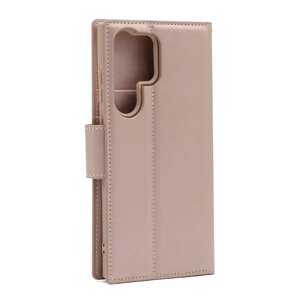 Futrola BI FOLD HANMAN II za Samsung S918B Galaxy S23 Ultra svetlo roze