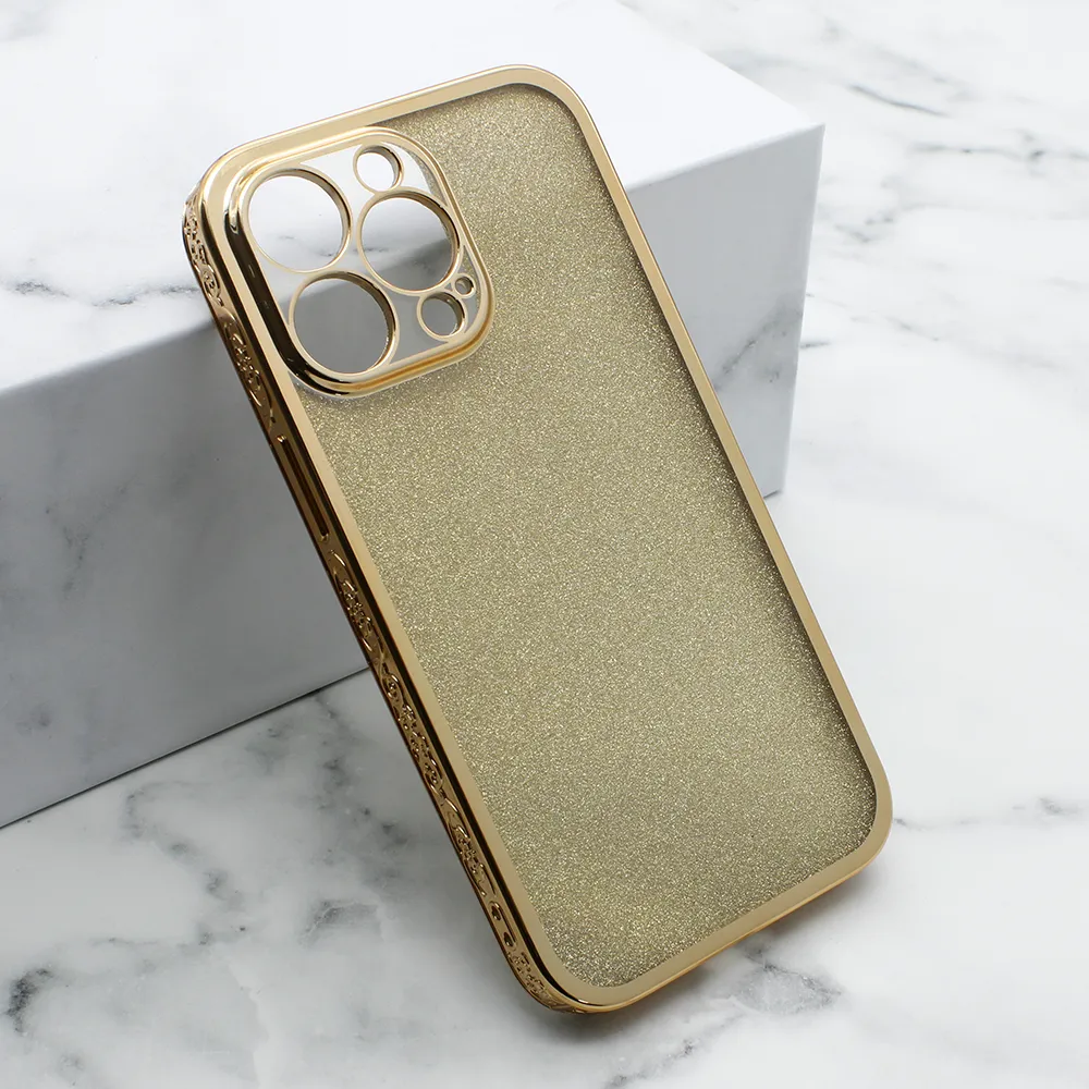 Futrola SPARKLY HUSK za Iphone 13 Pro (6.1) zlatna