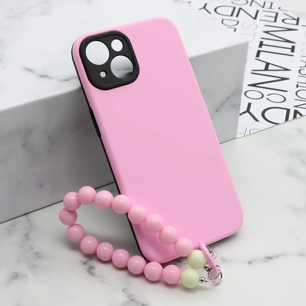 Futrola Color Bracelet za iPhone 14 (6.1) roze