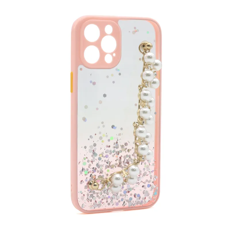 Futrola Pearls za iPhone 12 Pro Max (6.7) pink