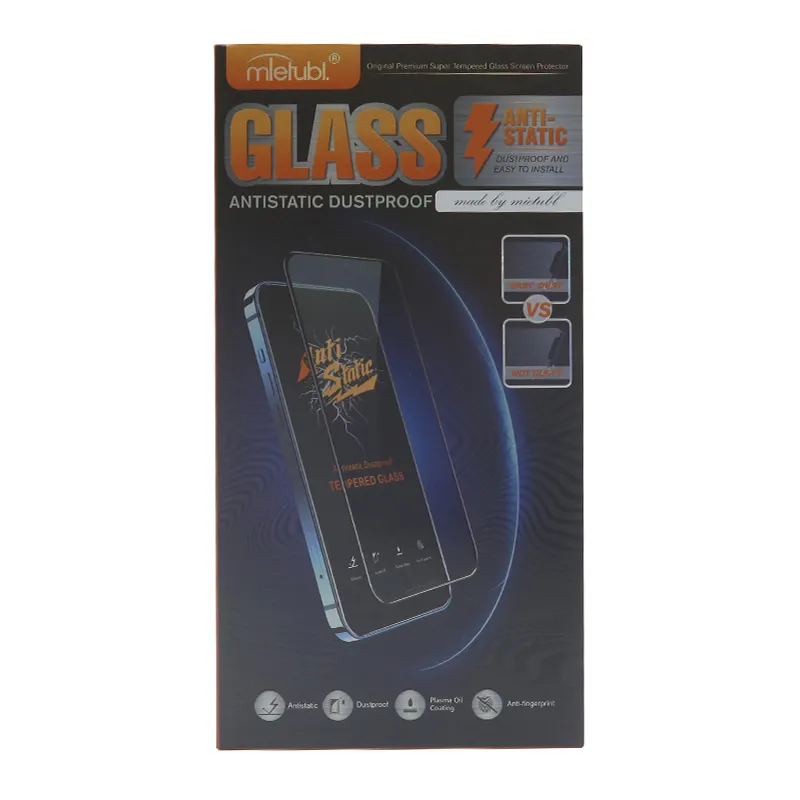Folija za zastitu ekrana GLASS ANTISTATIC za Iphone 13 mini (5.4) crna