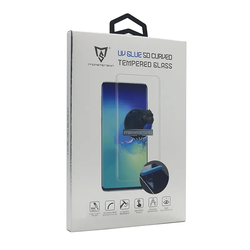 Folija za zastitu ekrana GLASS Monsterskin UV Glue 5D za Samsung S908B Galaxy S22 Ultra transparent