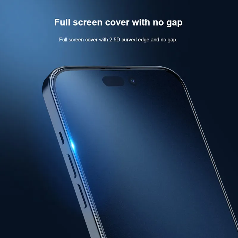 Folija za zastitu ekrana GLASS Nillkin Fog Mirror za iPhone 14 Pro (6.1) crna