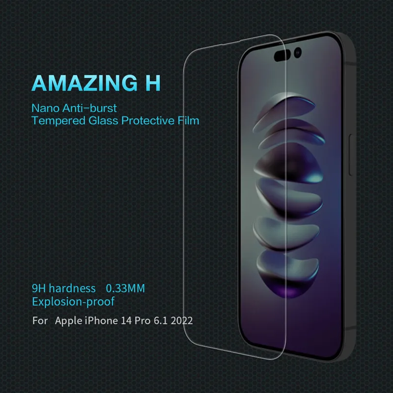 Folija za zastitu ekrana GLASS Nillkin H za iPhone 14 Pro (6.1)
