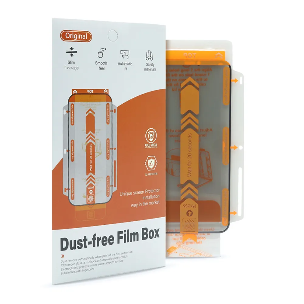 Folija za zastitu ekrana GLASS PRIVACY 2.5D dust free za iPhone 13/13 Pro/14/16e/17e (6.1)