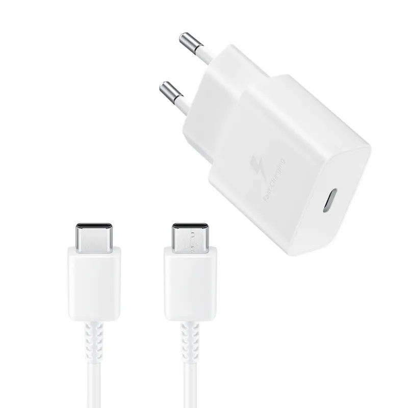 Samsung Kucni punjac PD 15W + Type C kabal beli EP-T1510-XWE FULL ORG