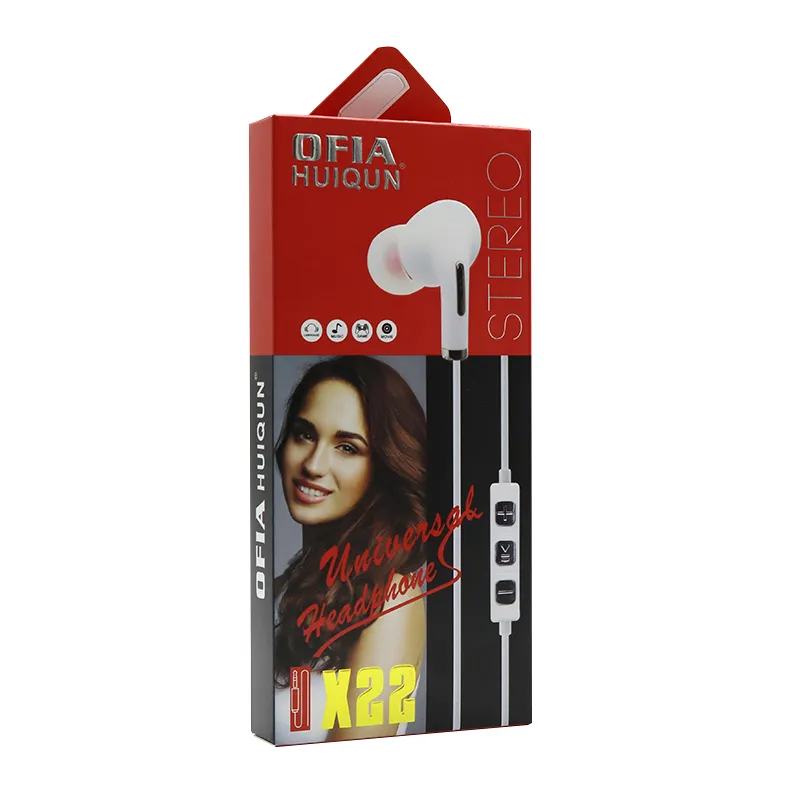 Handsfree slusalice OFIA univerzalne 3.5mm X-22 crne