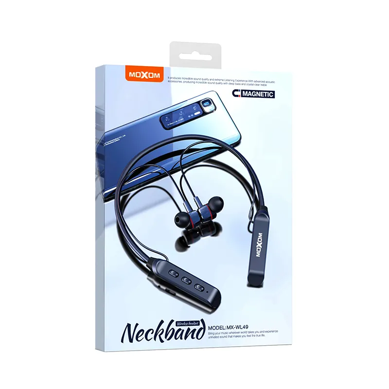 Slusalice Bluetooth sportske Moxom MX-WL49 crne