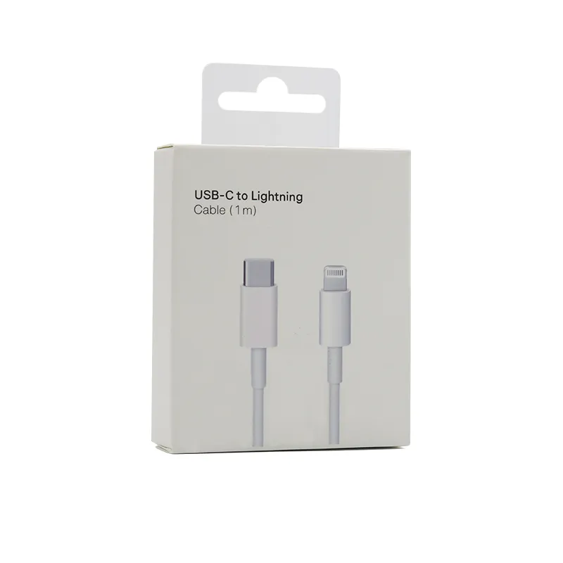 USB data kabal PD za iPhone Type C na lightning 3A beli 1m