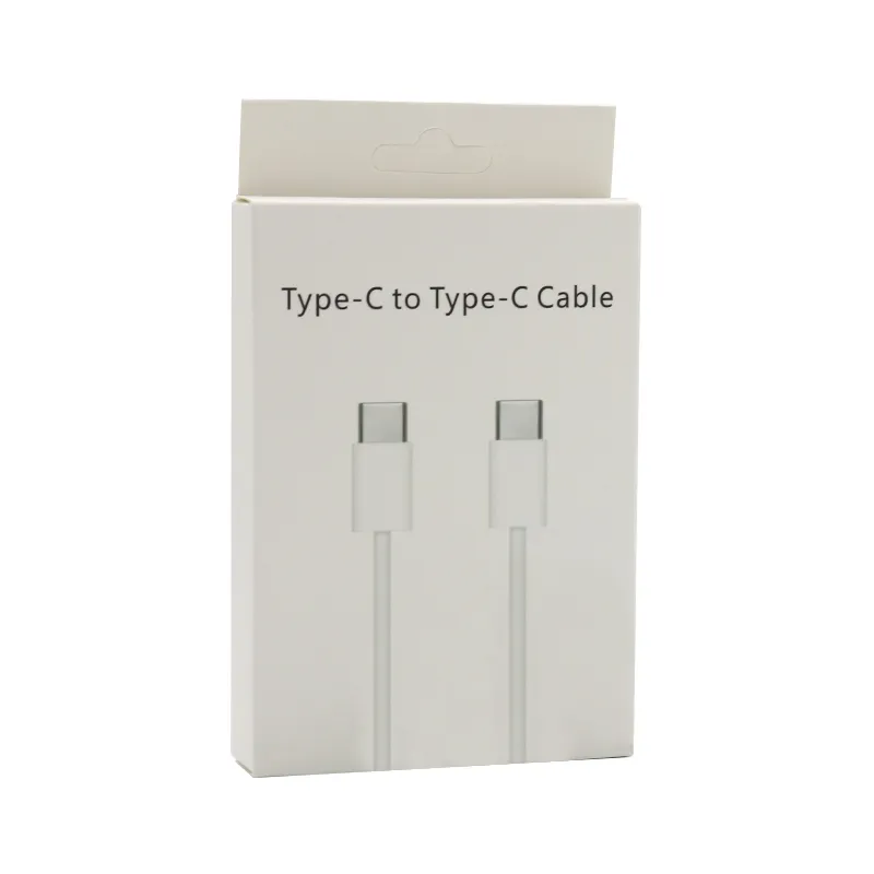 USB data kabal Type C na Type C beli 1m