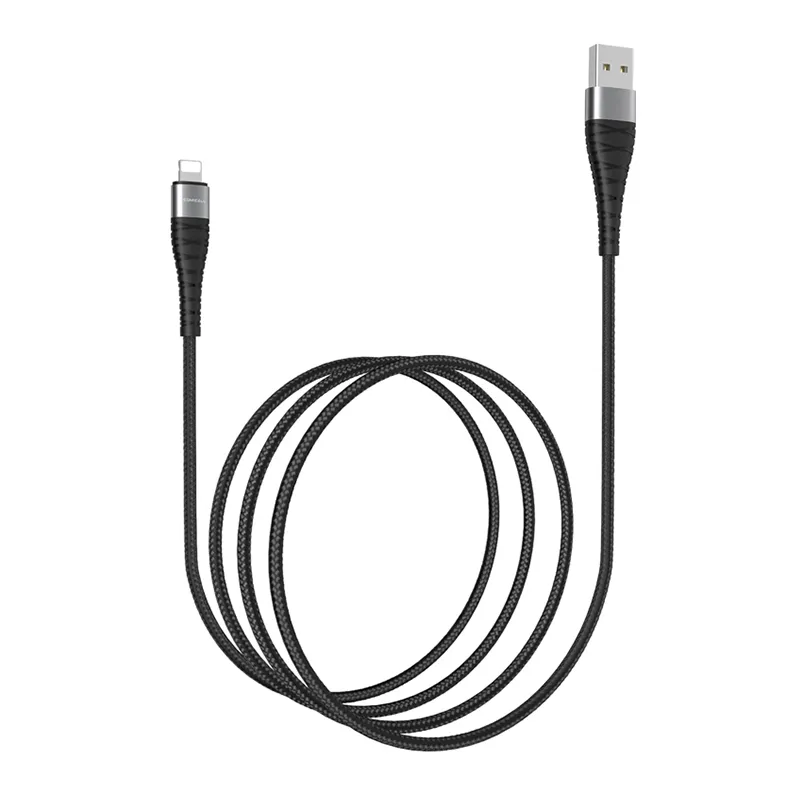 USB data kabal Comicell Superior CO-BX32 5A Lightning crni