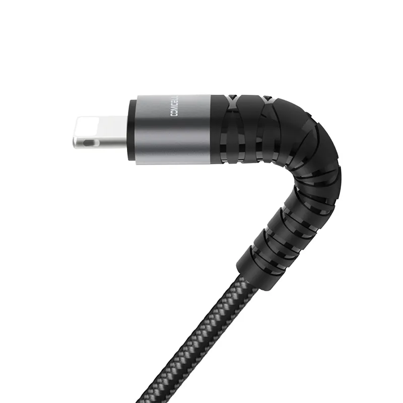 USB data kabal Comicell Superior CO-BX32 5A Lightning crni