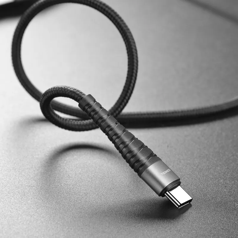 USB data kabal Comicell Superior CO-BX32 5A Type C 1m crni