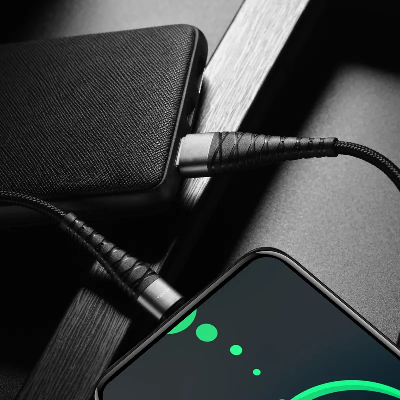 USB data kabal Comicell Superior CO-BX32 5A Type C 1m crni