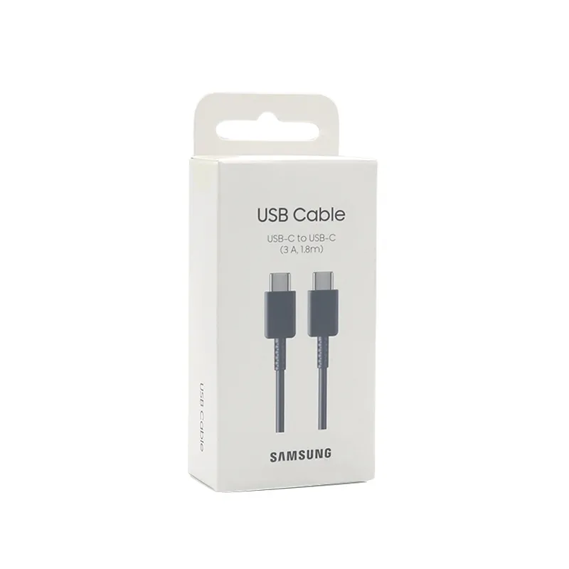 Samsung USB data kabal Type C na Type C 1.8m 5A EP-DX510-JBE crni FULL ORG