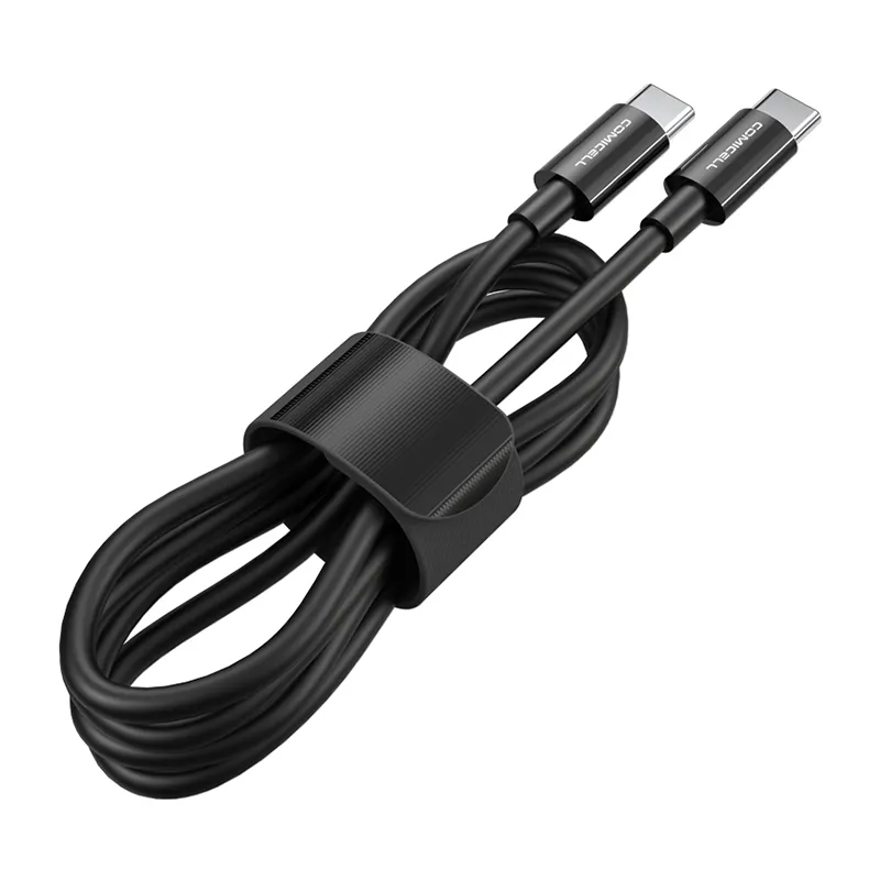 USB data kabal Comicell Superior CO-BX44 Fast 100W 5A Type C 1m crni