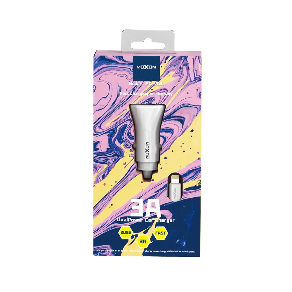 Auto punjac Moxom MX-VC31 3A Micro beli