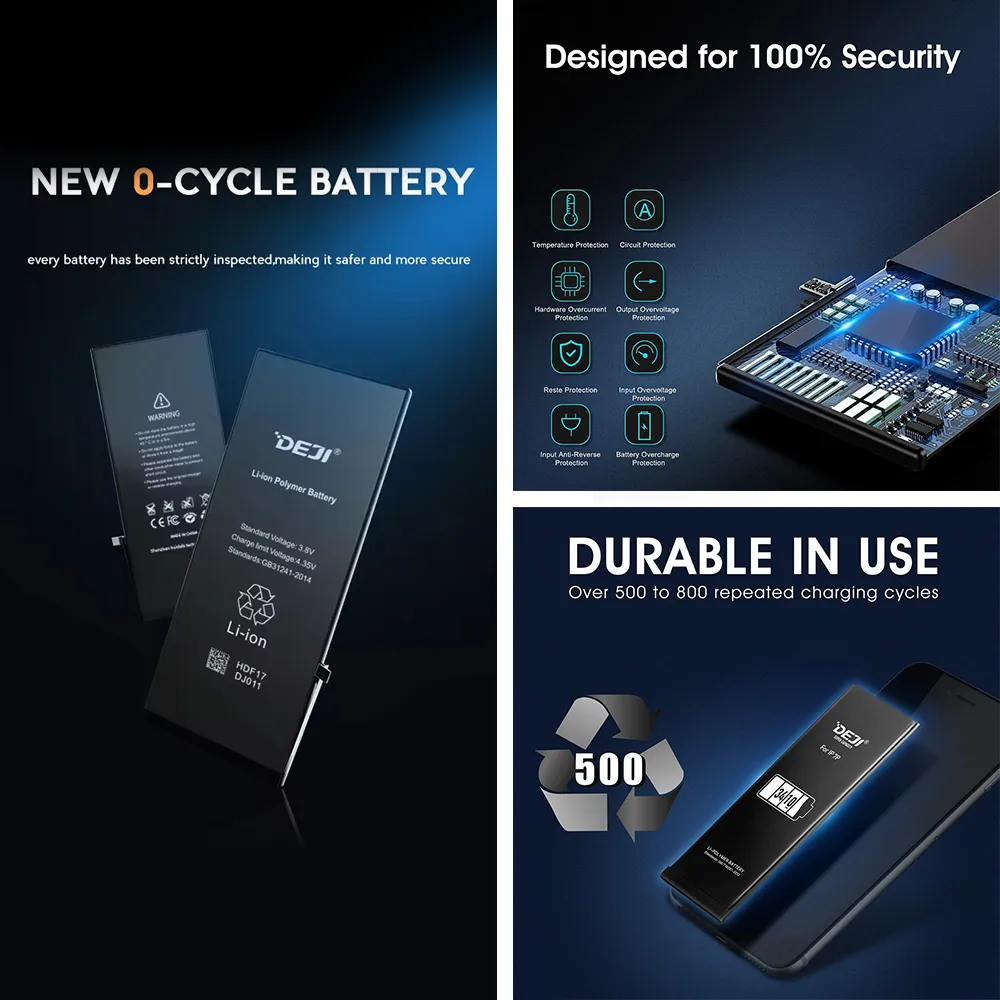 Baterija za iPhone X 3500 mAh Deji