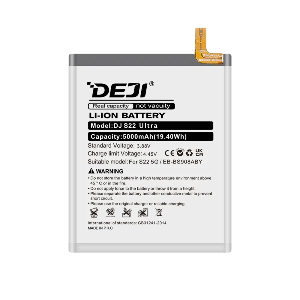 Baterija za Samsung S22ULTRA/5G  EB-BS908ABY 5000mAh Deji