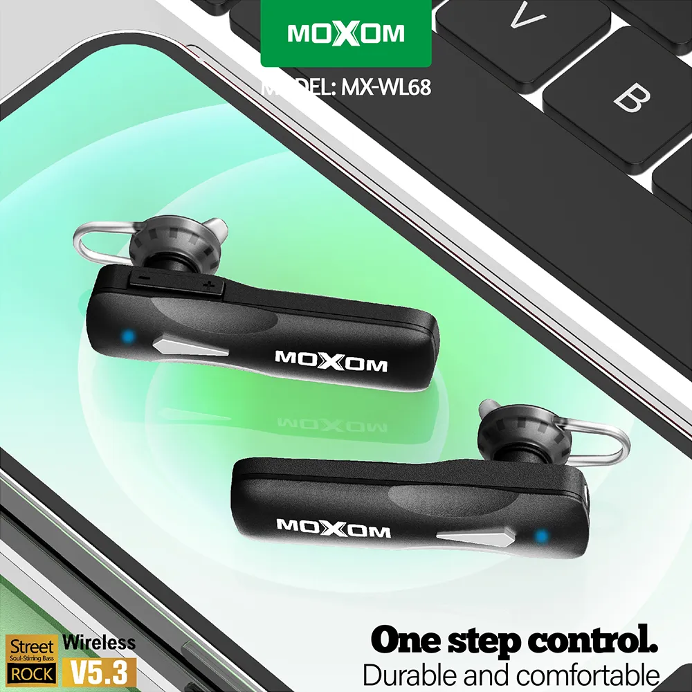 Bluetooth headset (slusalica) Moxom MX-WL68 crna